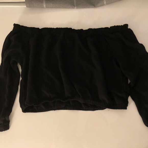 H&M off the shoulder crop top - Picture 1 of 2